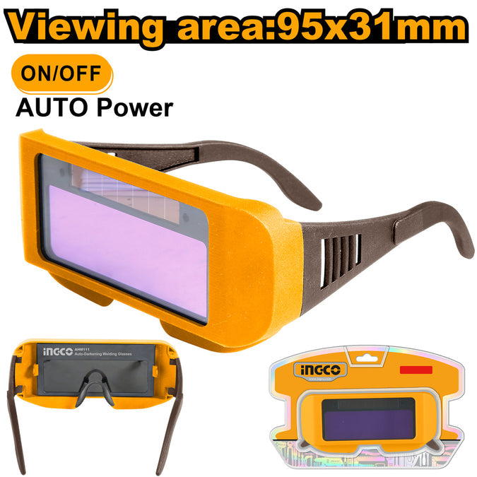 Ingco Auto-Darkening Welding Glasses AHM111 Ingco